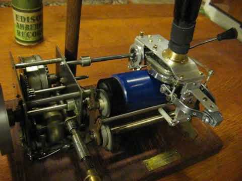 The Trottophone.  Home-made DIY Cylinder phonograph.