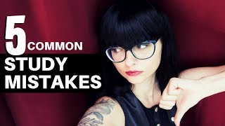 5 COMMON STUDY MISTAKES // How to Study Smarter