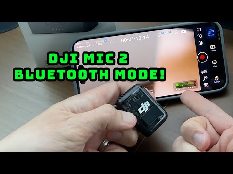 DJI Mic 2 BLUETOOTH connection to iPhone!  How to connect DJI Mic 2 to iPhone using BLUETOOTH!