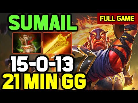 Sumail HUNT AND KILL mode Ember spirit with Spirit Vessel FIRST ITEM