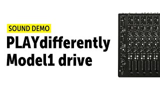 Video thumbnail for PLAYdifferently Model1 drive Sound Demo (no talking) by Bonedo Synthesizers