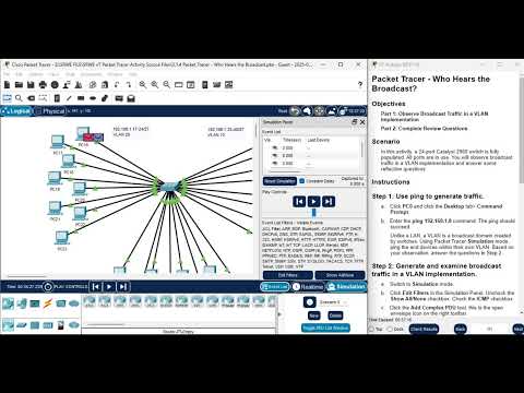 SRWE 3.1.4 Packet Tracer - Who Hears the Broadcast || ALICHOZIN TKJ XI AXIOO