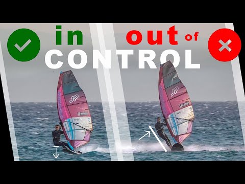 HOW TO: CONTROL STRONG WIND 🌪 | Windsurfing Overpowered  ✅ Tutorial