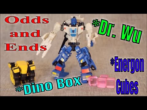 Tf Odds and Ends: Energon Cubes, Dinosaur Box, Dr  Wu Battletrap Set - GotBot True Review NUMBER 691