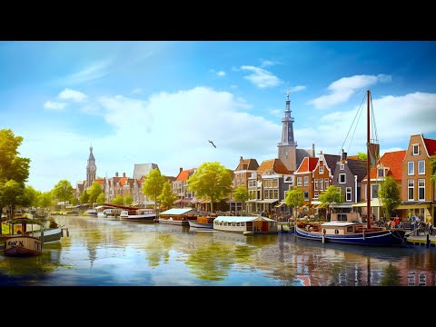 Hoorn, a magical Dutch town with a rich history 🇳🇱 Netherlands 4K