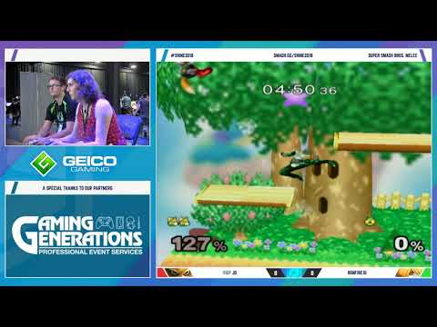 Shine 2018 SSBM - VigP | JD (Fox) Vs. Bonfire10 (Sheik) Smash Melee R2 Pools