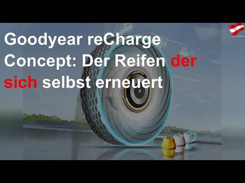 Goodyear reCharge Concept: Der Reifen der sich selbst erneuert
