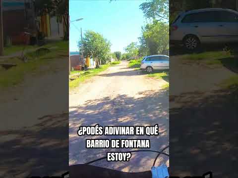 ¿Sabés dónde estoy? Desafío para los vecinos de Fontana 📍🤔