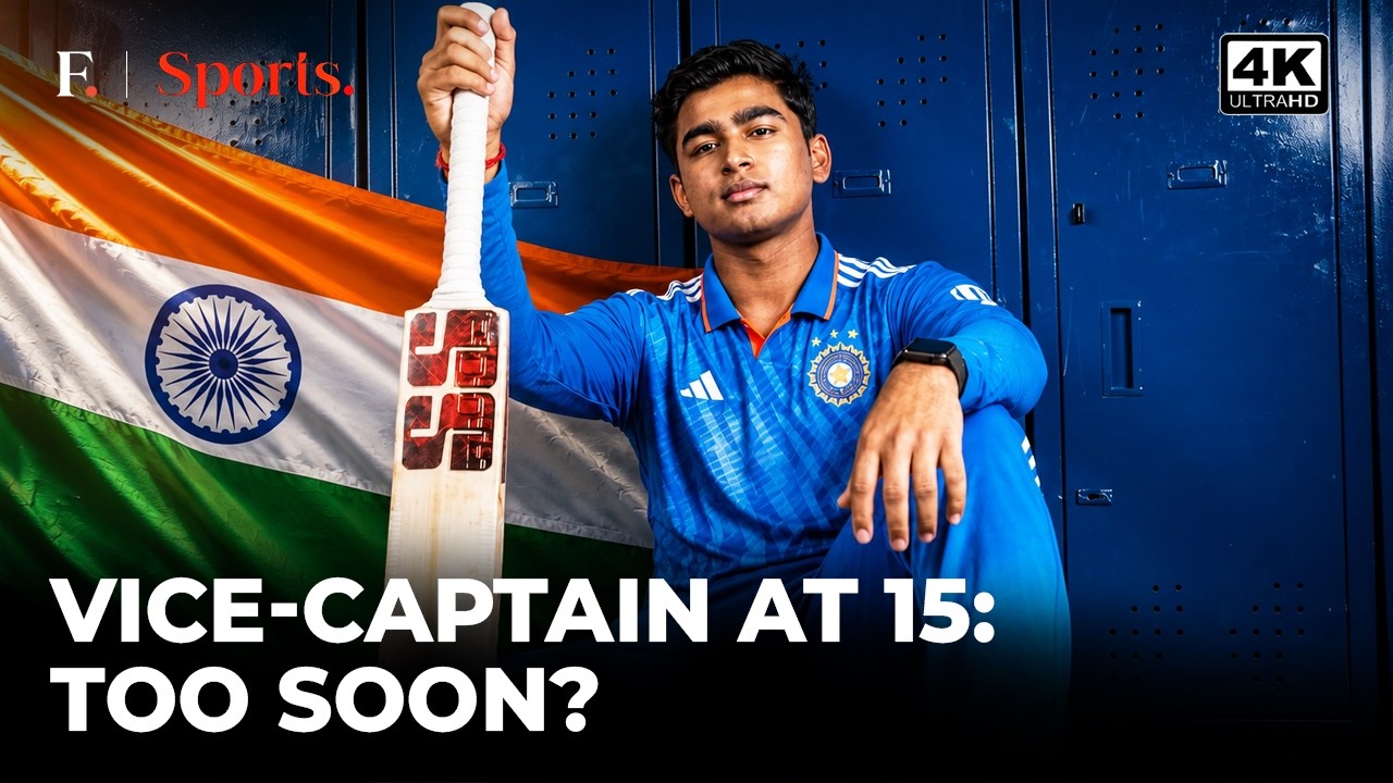 Too Much Too Soon? Vaibhav Sooryavanshi Made Vice-Captain At 15 Sparks Big Debate | First Sports |4K