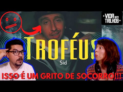Roqueiros Analisando RAP - Sid MC Troféus - Primeira Reação Vida Sem Trilhos