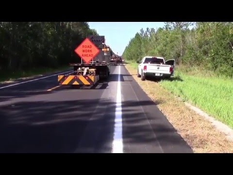 Rumble Stripe Installation