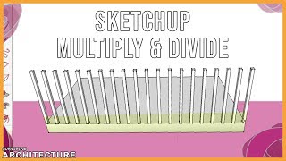 Sketchup Tutorial: Object Spacing | Architectural Design
