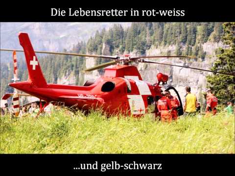 Rega Landung in Braunwald