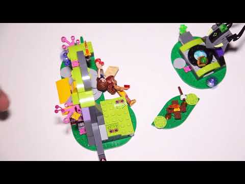 Lego Elves 41175 Fire Dragons Lava Cave Speed Build