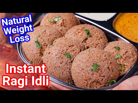 Instant Ragi Idli Recipe - Just 20 Mins | Millet Idli - Best Healthy Weight Loss Breakfast Recipe