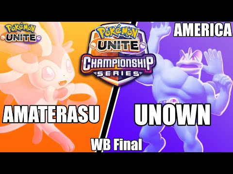 Amaterasu vs Unown - PUCS NA March WB Final - Pokemon Unite Tournament