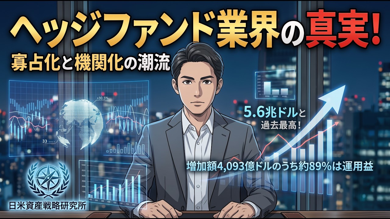 ヘッジファンド業界5.6兆ドルの実態