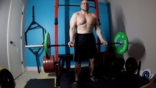 Download Lagu 5-17-2018 Bulgarian Training - Squat , Bench, Chin Up u0026 Press - Shirtless Fat Dude Edition Thumbnail