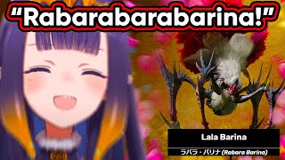 Ina's way of pronouncing this monster's Japanese name is too cute