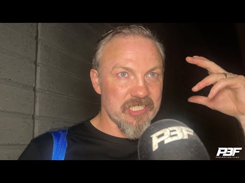 "I SAID TO HIM..." - HAMZAH SHEERAZ TRAINER ANDY LEE REACTS TO VICIOUS KNOCKOUT OF EDGAR BERLANGA