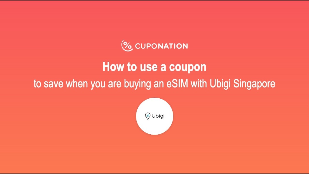 Simple steps to redeem Ubigi promo codes