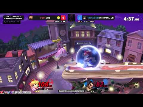 Ling (Peach) Vs SGT Hamilton (Kazuya) | DARK ASSEMBLY #54 (Sweaty) Winners Quarter Finals
