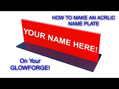 PY Acrylic Name Plates