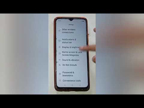 How to on and off battery percentage in oppo a91,on and off battery percentage setting