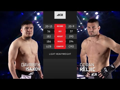 ACA 133: Davrbek Isakov vs. Goran Reljic | Davrbek Isakov vs. Goran Reljic