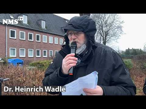 Protest gegen umstrittene Gaststätte „Titanic“ in der Ehndorfer Straße in Neumünster