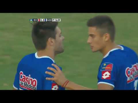 River Plate vs Godoy Cruz (1-0) Torneo 2015 Fecha 6 Resumen