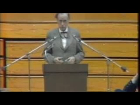 Marshall McLuhan 1974 - Full lecture Living in an Acoustic World | University of South Flo