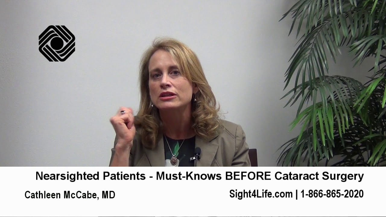 Are You Nearsighted? This Is A 'Must Watch' Before Cataract Surgery