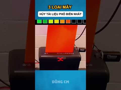 3 LOẠI MÁY HỦY TÀI LIỆU PHỔ BIẾN NHẤT