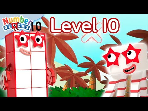 Multiplication - Level 10 | Learn to Count - 123 | Maths Cartoons for Kids | @Numberblocks