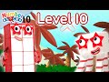 Multiplication Level 10 Learn To Count 123 Maths Cartoons For Kids Numberblocks