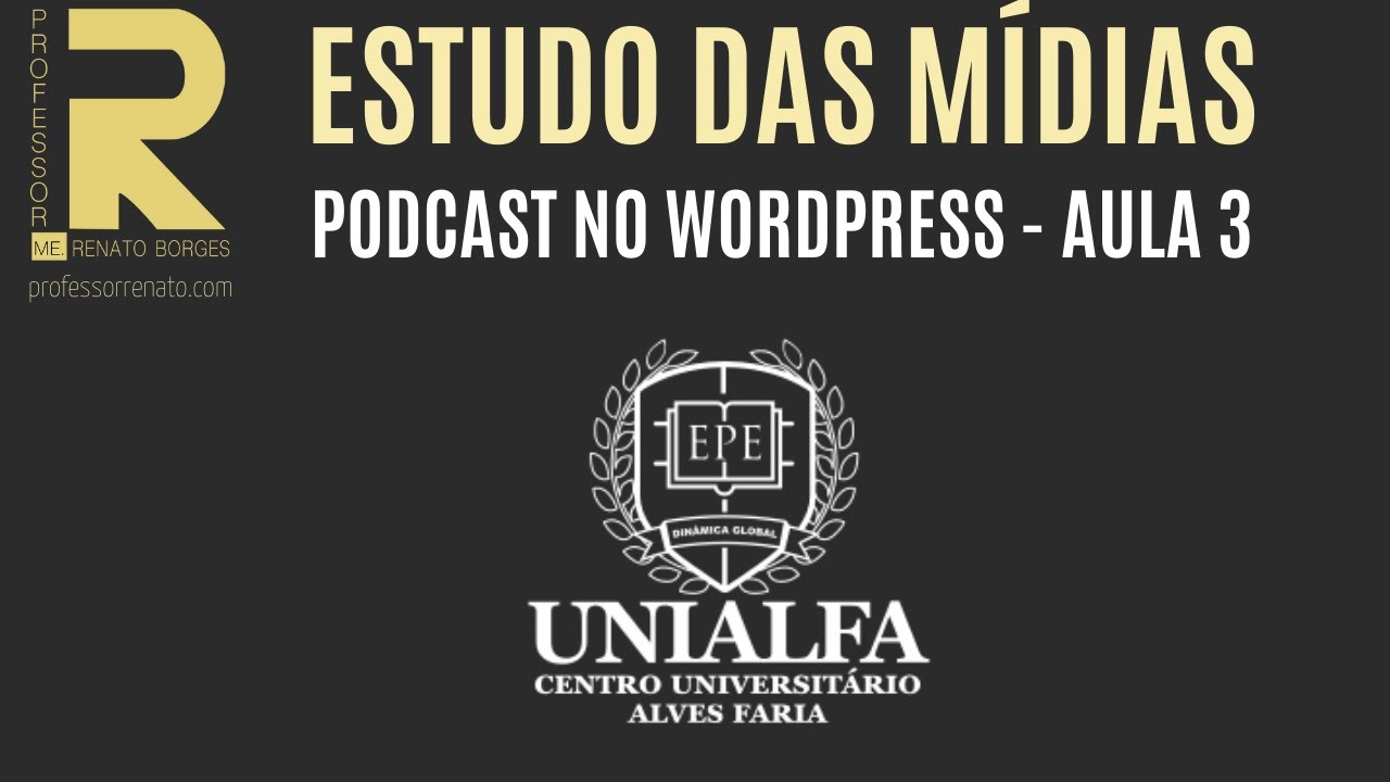 PODCAST NO  WORDPRESS - AULA  3