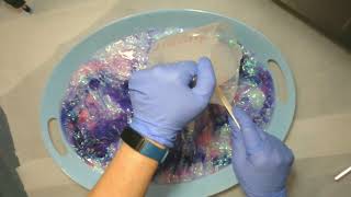 Textured Resin Tray Opal Effect - Part 1 - #YT100 -  Shoutout #JohnnieFerro