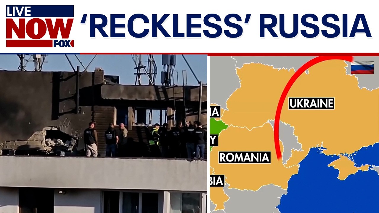 NATO condemns Russia after drone his Romanian apartment