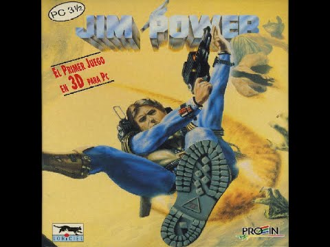 JIM POWER: THE LOST DIMENSION IN 3-D (DOS Gameplay Sample)
