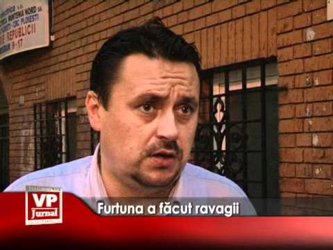Furtuna a făcut ravagii