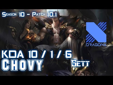 DRX Chovy SETT vs RYZE Mid - Patch 10.1 KR Ranked