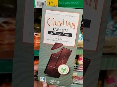 Guylian intense Darkchocolate 80%cocoa #darkchocolate #shortfeed #ytshorts  #viralfood #food #dubai