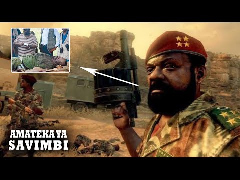 SAVIMBI: Uwarwaniye ubwigenge bw' ANGOLA, Agahambwa nk'imbwa| AMATEKA
