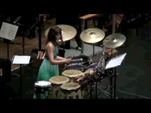 Lisa Pegher: David Stock's Concerto for Percussion and Orchestra (Excerpts)