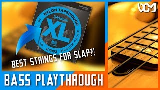 Video thumbnail for D'Addario Nylon Tapewound Bass Strings Demo/Playthrough (Acoustic/Funk) | Dacian Grada by Dacian Grada