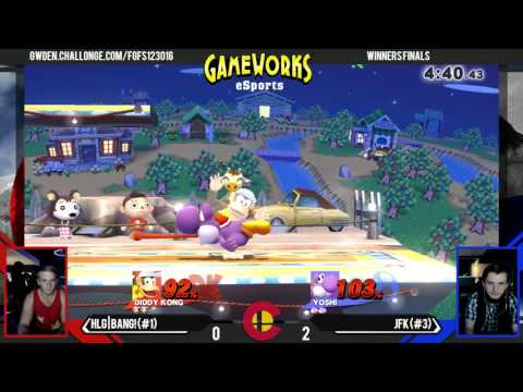 HLG | BANG! (Diddy Kong) Vs. JFK (Yoshi) - Winners Finals