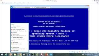 itechhelps.com Fake Microsoft Tech Support Scam Call 7/20/2015