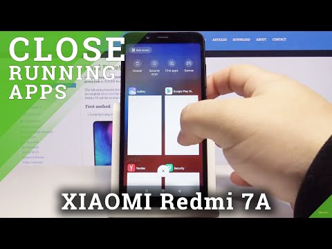 How to Turn Off Running Apps in Xiaomi Redmi 7A - Background Apps