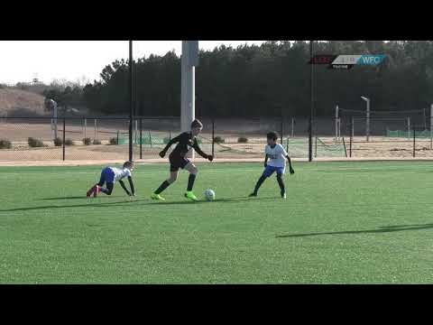 Loudoun U12 - Jefferson Cup Game 1 vs  Wake FC Blue, Spring 2020